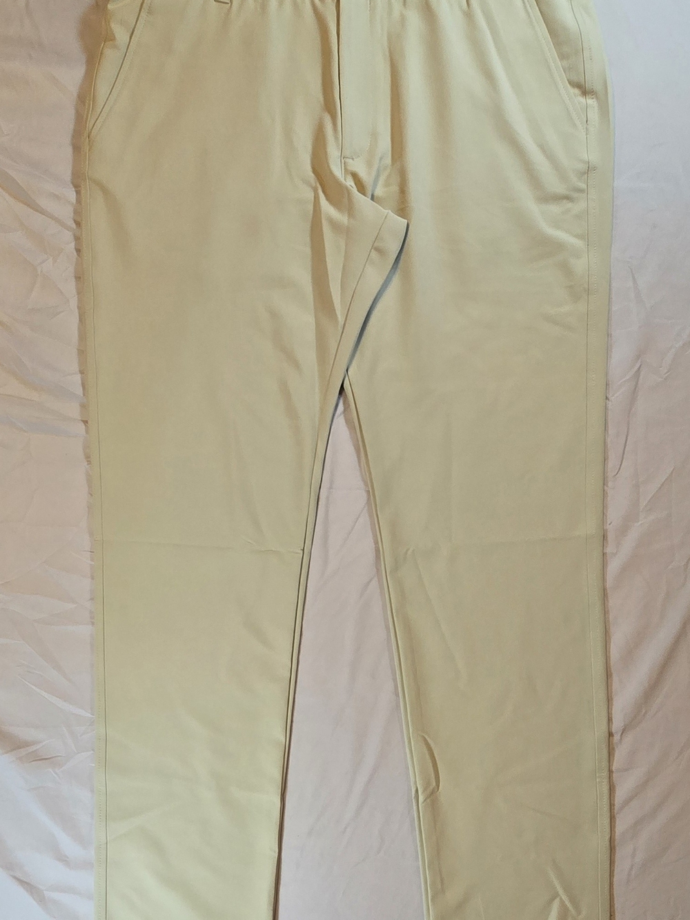 Under Armour Drive Golf Pants Mens 36x32 Khaki Beige Tapered Stretch NWT $80